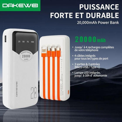 🔋 Power Bank 20 000 mAh