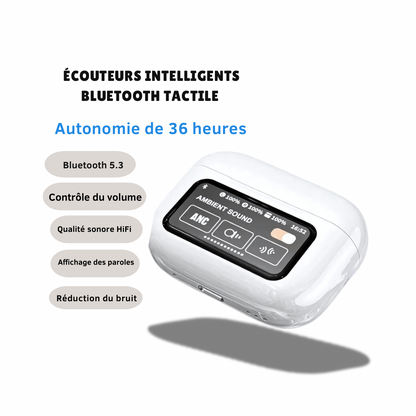 Ecouteur sans Fil avec ecran tactile
