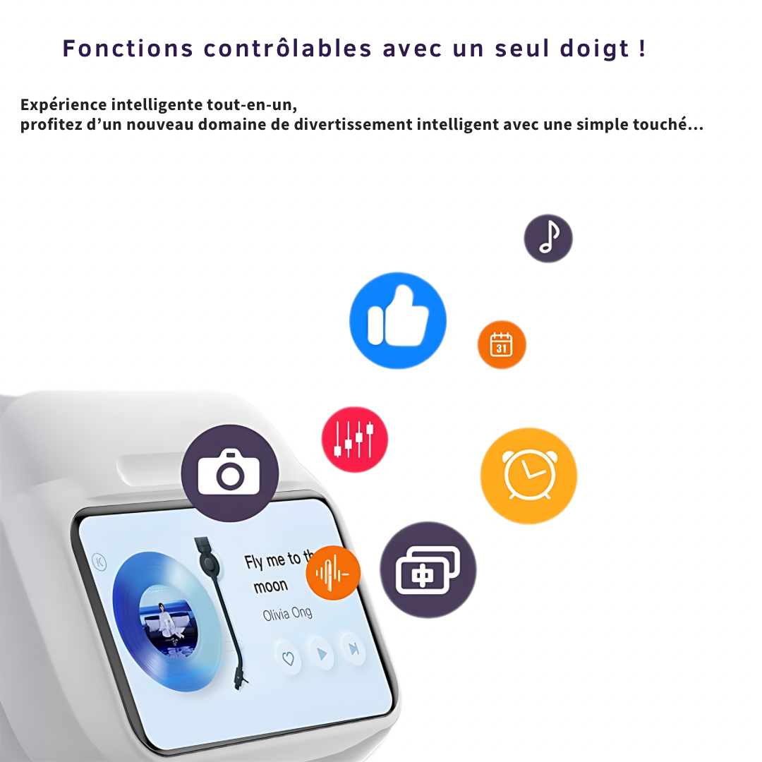 Ecouteur sans Fil avec ecran tactile